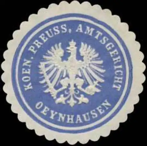 K.Pr. Amtsgericht Oeynhausen