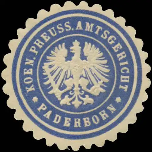 K.Pr. Amtsgericht Paderborn