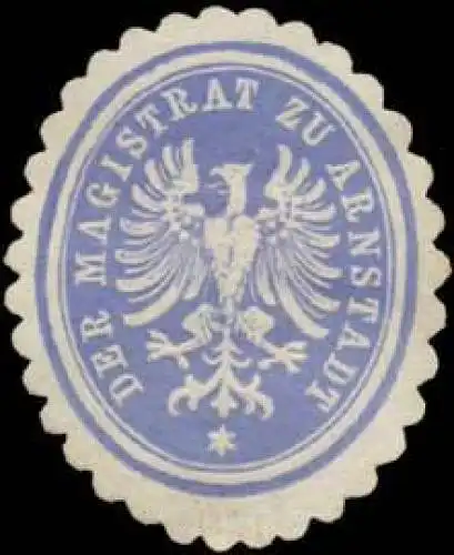 Der Magistrat zu Arnstadt