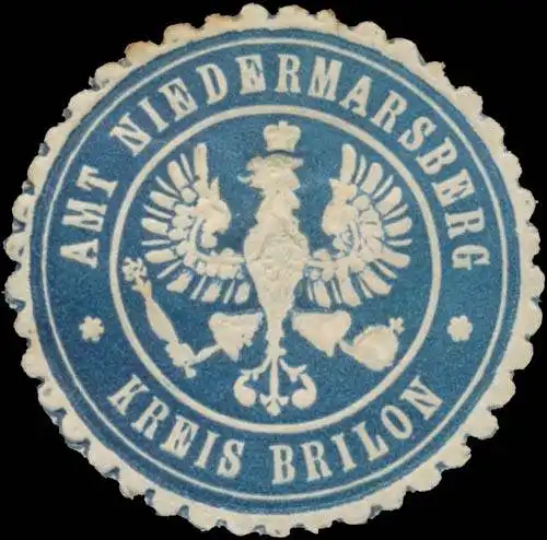 Amt Niedermarsberg Kreis Brilon