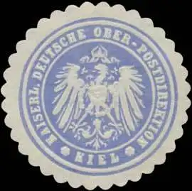 K. Deutsche Ober-Postdirektion Kiel