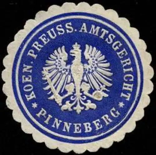 Koen. Preuss. Amtsgericht Pinneberg