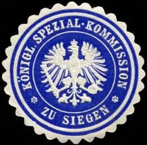 KÃ¶nigl. Spezial-Kommission zu Siegen