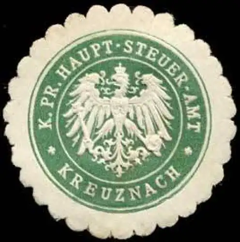 K.Pr. Haupt-Steuer-Amt Kreuznach