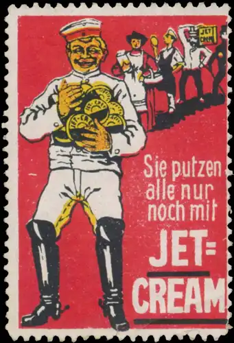 Sie putzen alle nur noch mit Jet-Cream