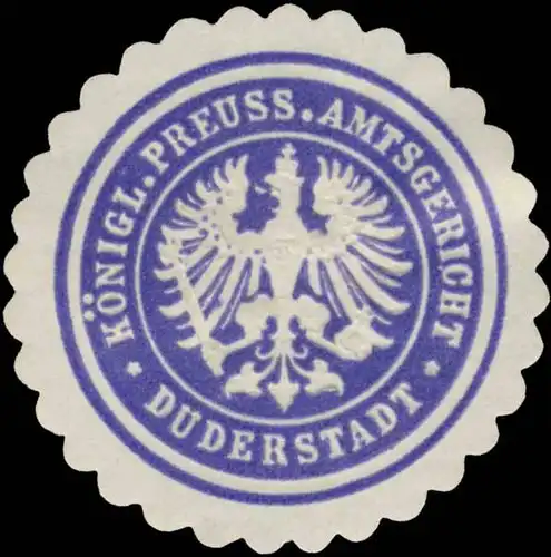 K.Pr. Amtsgericht Duderstadt