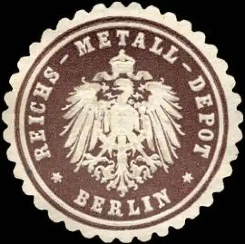 Reichs - Metall - Depot - Berlin
