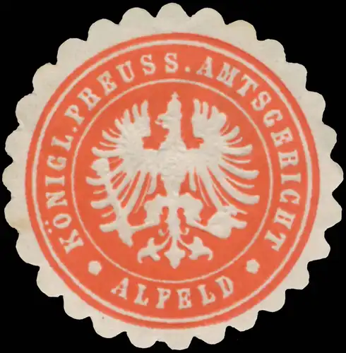 K.Pr. Amtsgericht Alfeld