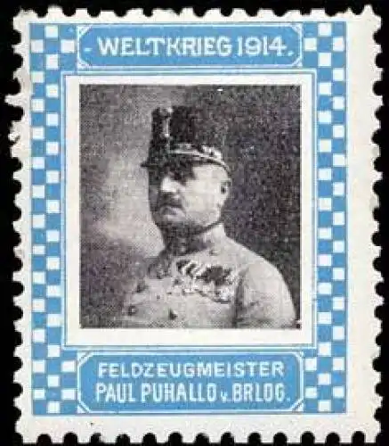 Feldzeugmeister Paul Puhallo von Brlog