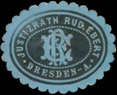 Justizrath Rud. Ebert