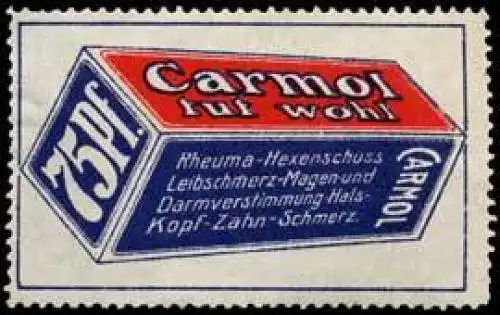 Carmol tut wohl