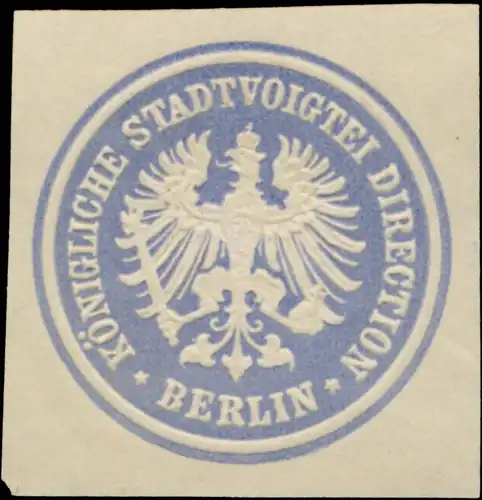 K. Stadtvoigtei Direction