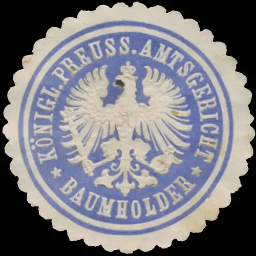 K.Pr. Amtsgericht Baumholder