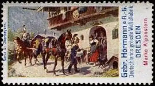 Oberbayern - Waffeln Marke Alpenstern