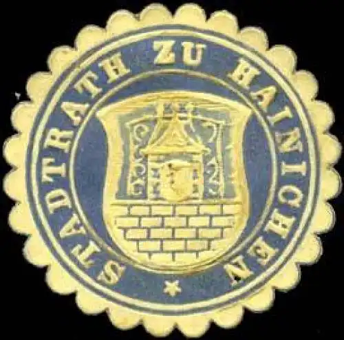 Stadtrath zu Hainichen