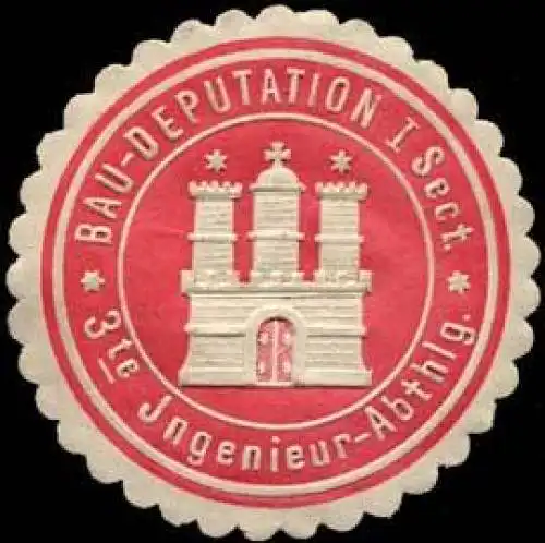 Bau-Deputation I. Sect. 3te Ingenieur-Abthlg