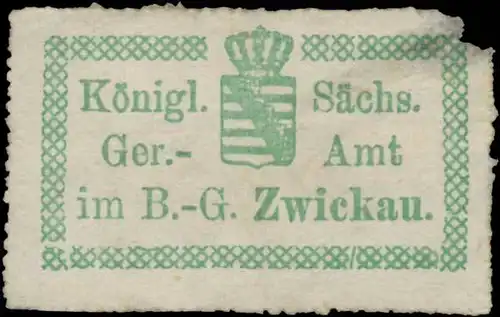 K.S. Gerichtsamt im Bezirksgericht Zwickau