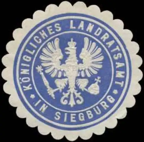 K. Landratsamt in Siegburg