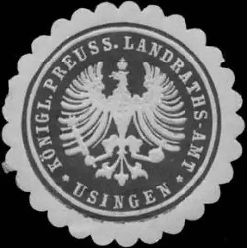 K.Pr. Landraths-Amt Usingen