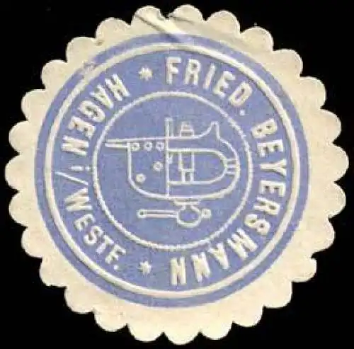 Fried. Beyersmann - Hagen/Westfalen