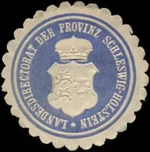 Landesdirectorat der Provinz Schleswig-Holstein