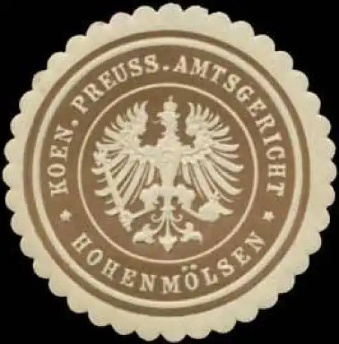 K.Pr. Amtsgericht Hohenmölsen