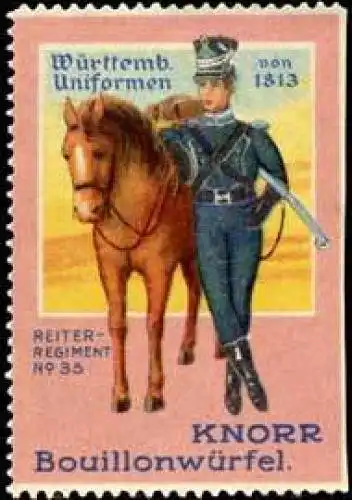 Uniform Reiter Regiment No. 35 - Knorr Bouillon