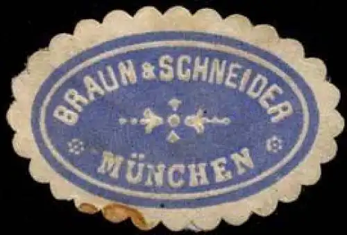 Verlag Braun & Schneider - MÃ¼nchen