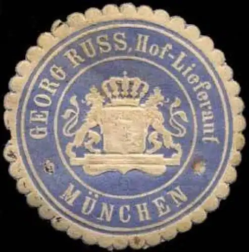 Georg Russ - Hof-Lieferant MÃ¼nchen
