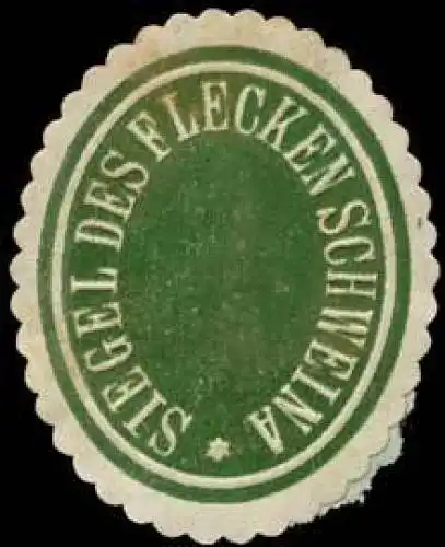 Siegel des Flecken Schweina