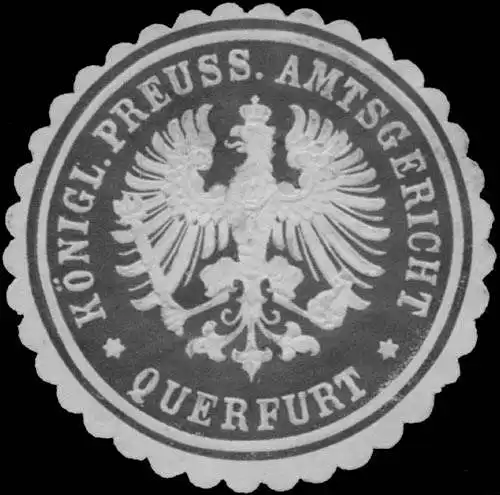 K. Pr. Amtsgericht Querfurt