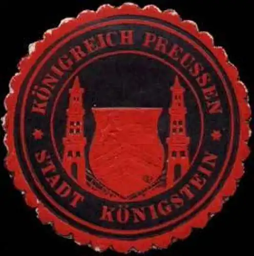 KÃ¶nigreich Preussen - Stadt KÃ¶nigstein