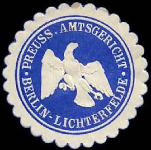 Preussisches Amtsgericht - Berlin - Lichterfelde