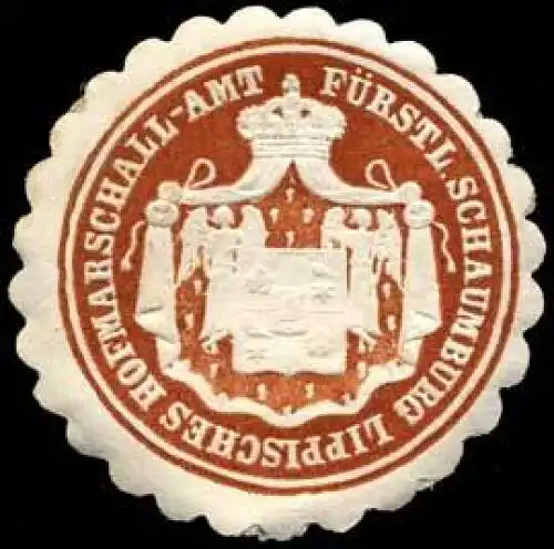 FÃ¼rstl. Schaumburg Lippisches Hofmarschall-Amt