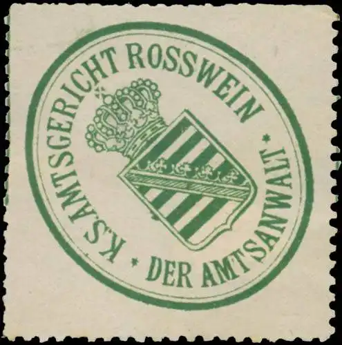 K.S. Amtsgericht RoÃwein - Der Amtsanwalt