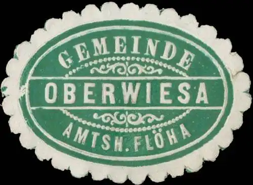 Gemeinde Oberwiesa Amtsh. FlÃ¶ha