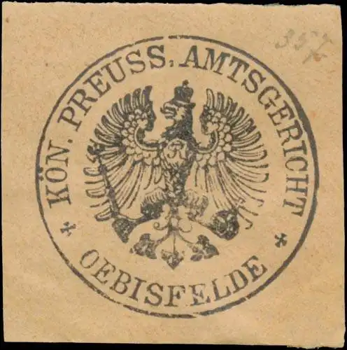 K. Pr. Amtsgericht Oebisfelde