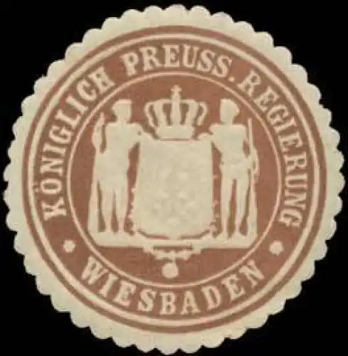 K.Pr. Regierung Wiesbaden