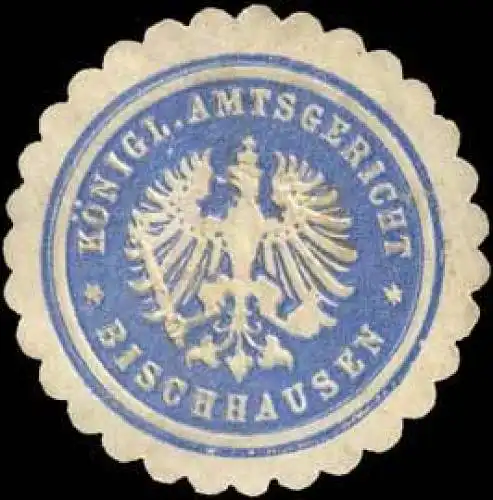 KÃ¶nigl. Amtsgericht Bischhausen
