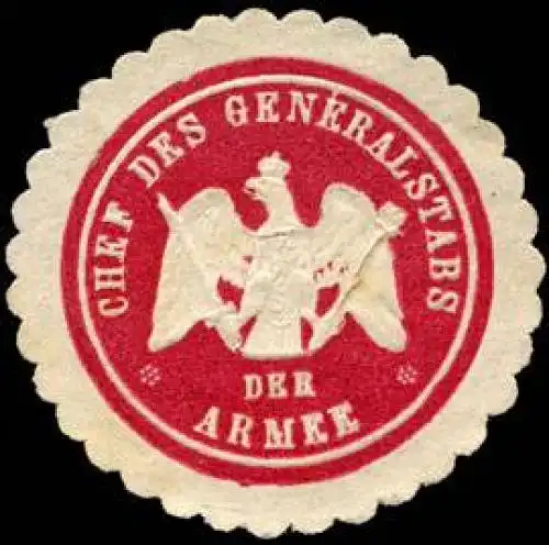 Chef des Generalstabs der Armee