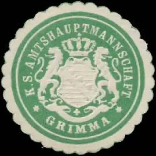 K.S. Amtshauptmannschaft Grimma