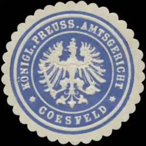 K.Pr. Amtsgericht Coesfeld