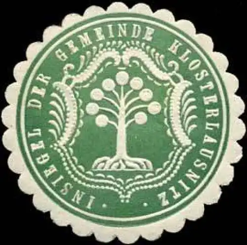 Insiegel der Gemeinde Klosterlausnitz