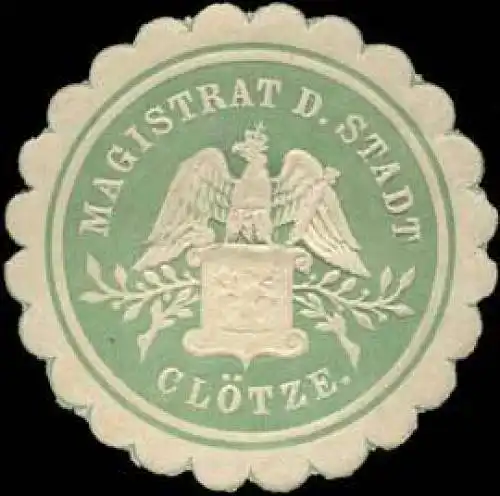 Magistrat der Stadt ClÃ¶tze