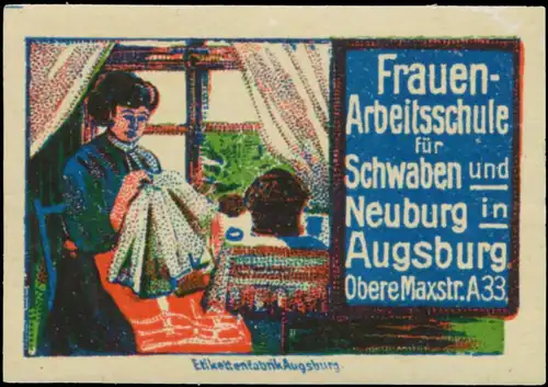 Frauen-Arbeitsschule fÃ¼r Schwaben und Neuburg