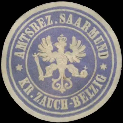 Amtsbezirk Saarmund Kreis Zauch-Belzig