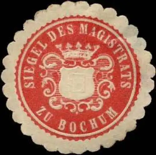 Siegel des Magistrats zu Bochum