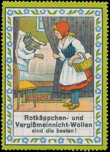 RotkÃ¤ppchen und VergiÃmeinicht Wollen sind die besten!