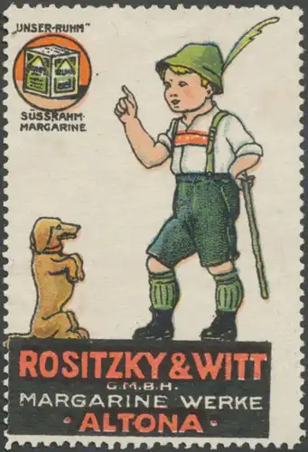 Unser Ruhm SÃ¼ssrahm-Margarine