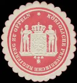 K.Pr. Regierung zu Oppeln